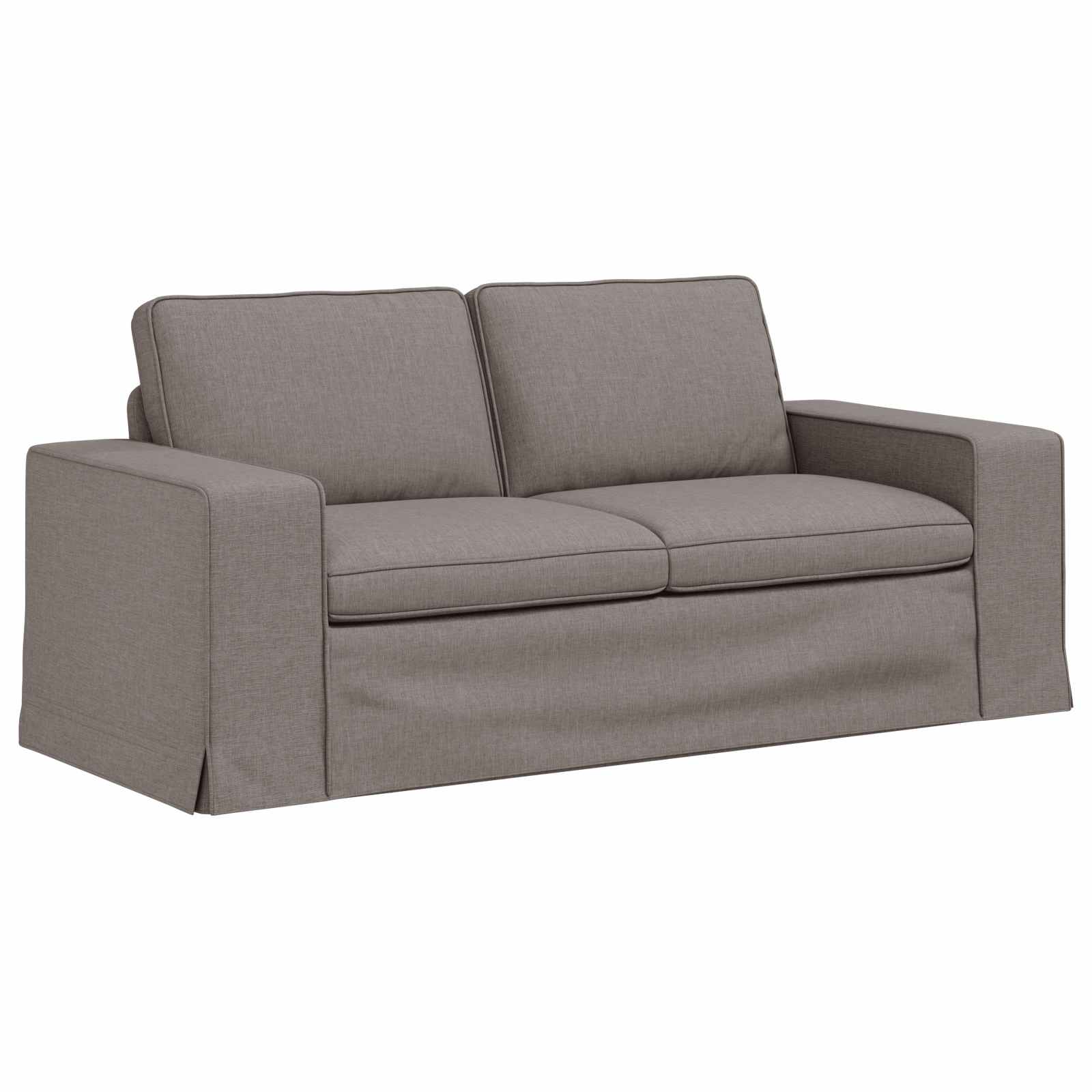 Sofa Sivo-smeđa 182 x 80 x 82 cm tkanina