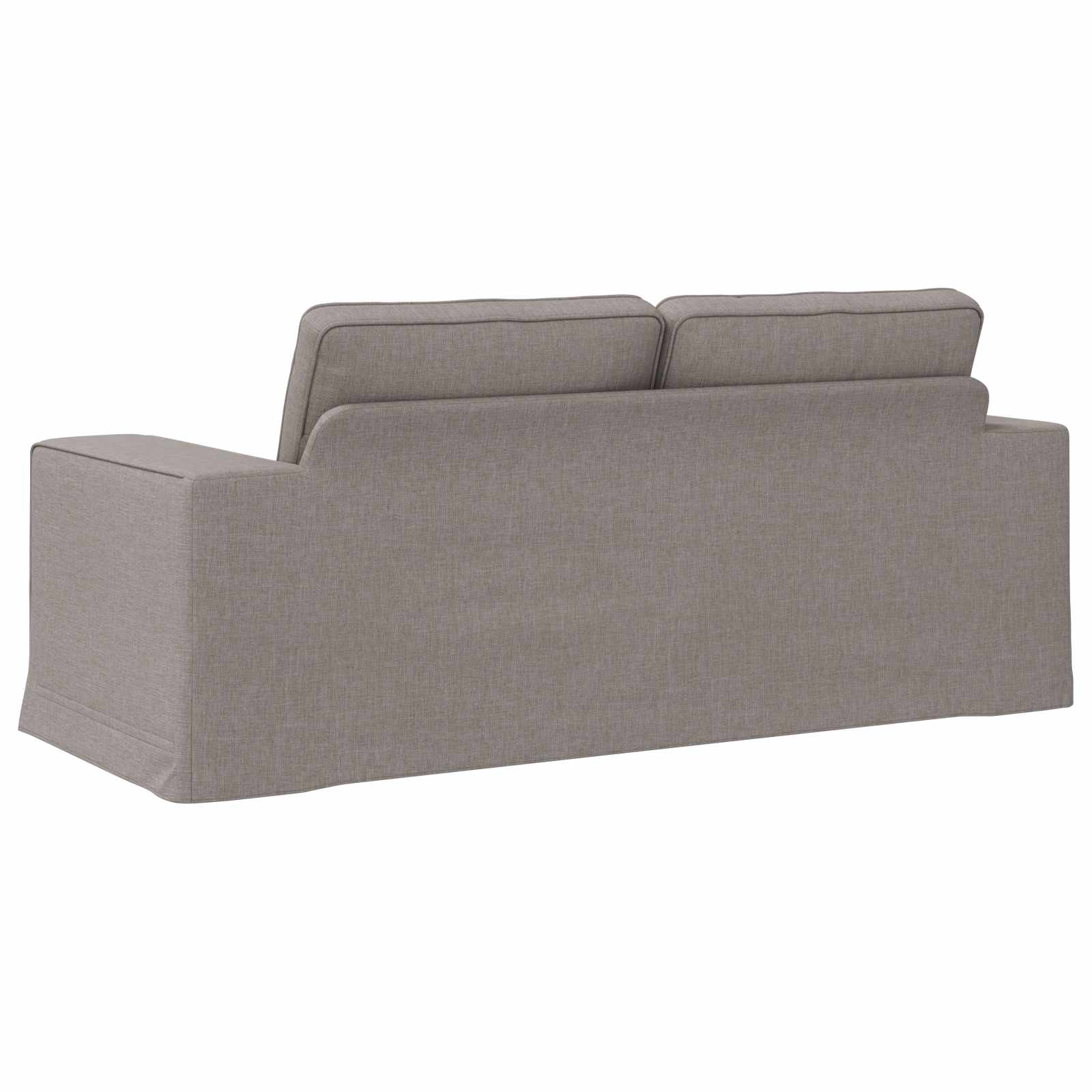 Sofa Sivo-smeđa 182 x 80 x 82 cm tkanina