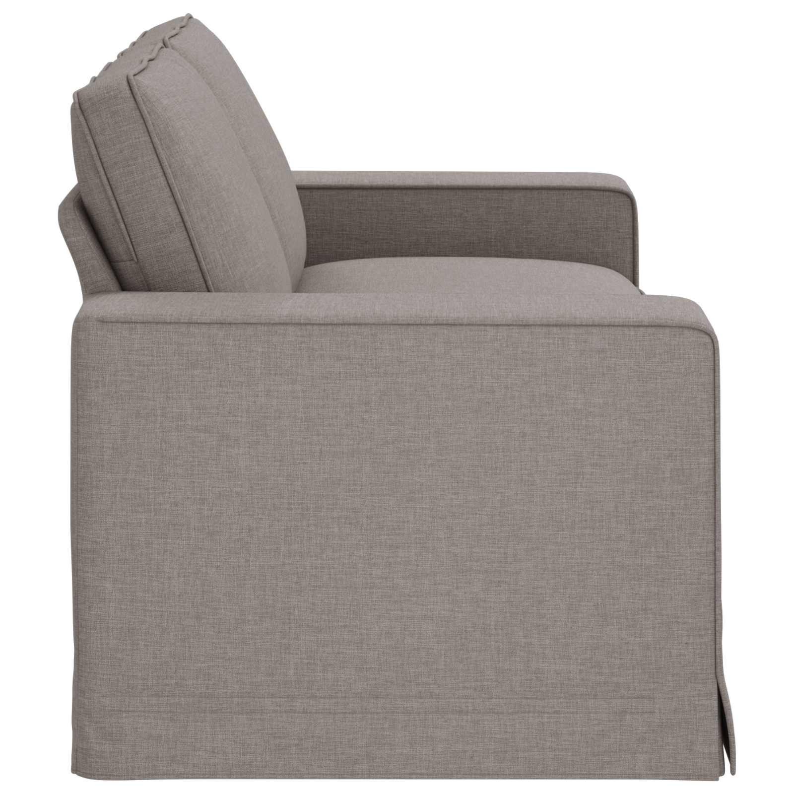 Sofa Sivo-smeđa 182 x 80 x 82 cm tkanina