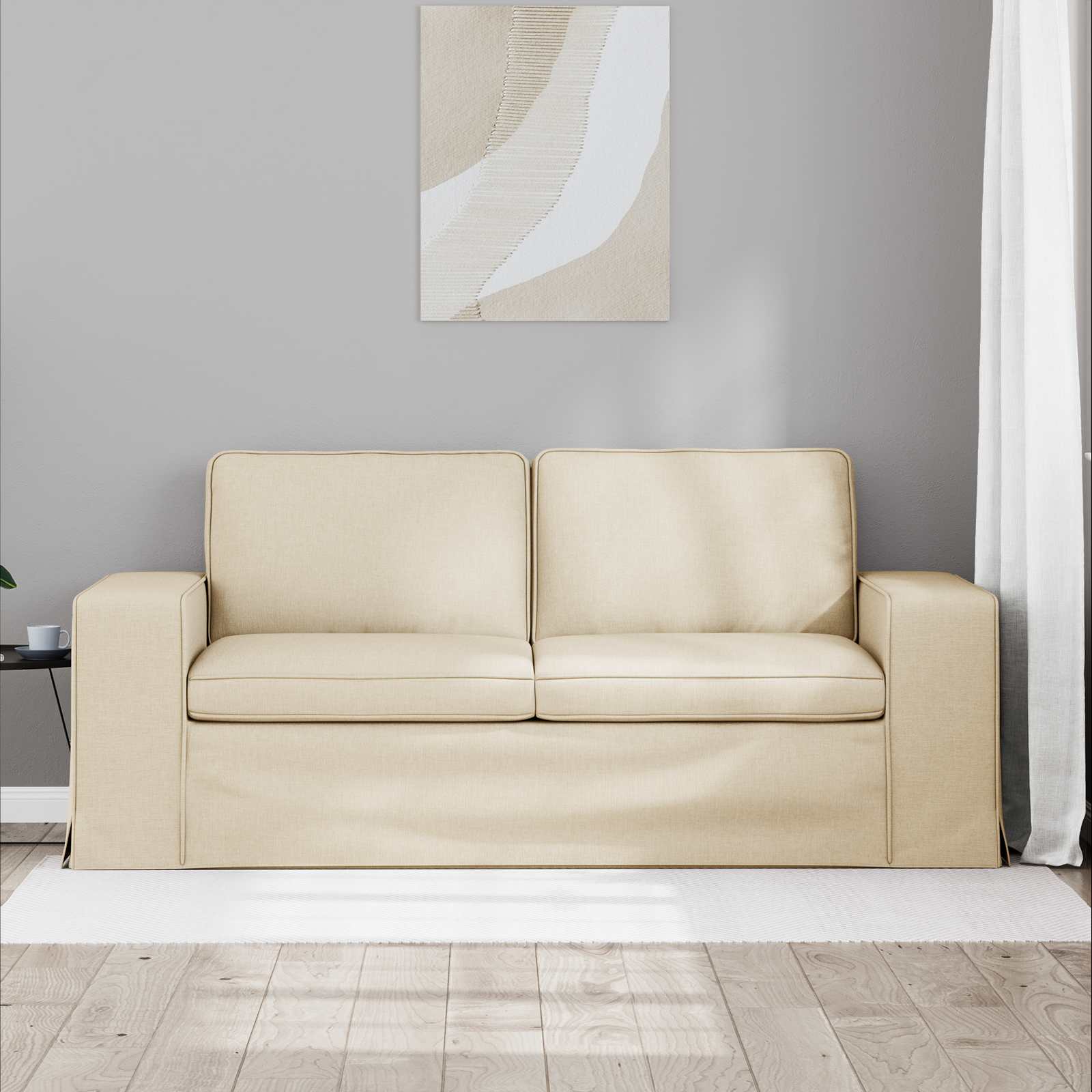 Sofa Krema 182 x 80 x 82 cm tkanina