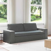 Sofa Tamno siva 222 x 80 x 82 cm tkanina