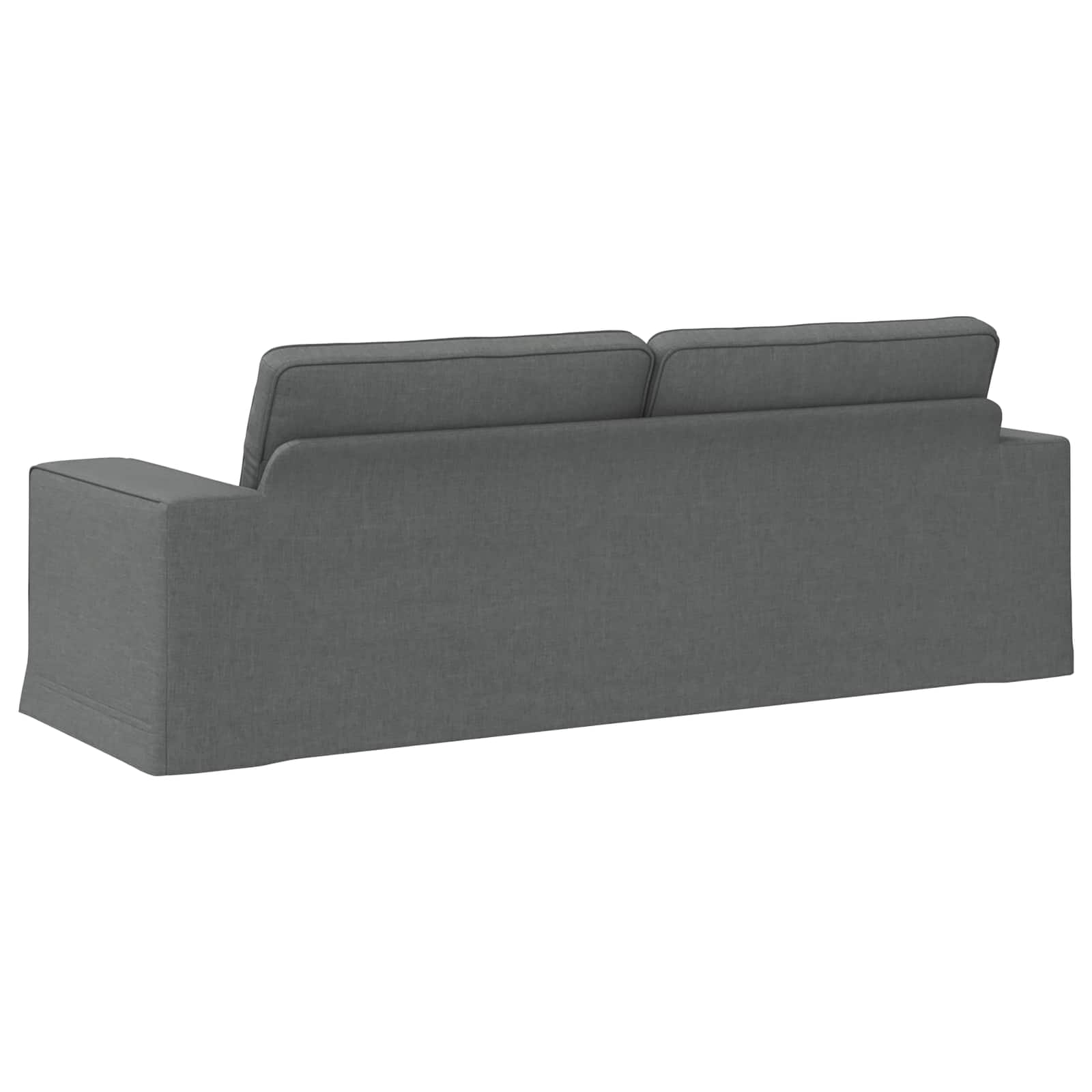 Sofa Tamno siva 222 x 80 x 82 cm tkanina