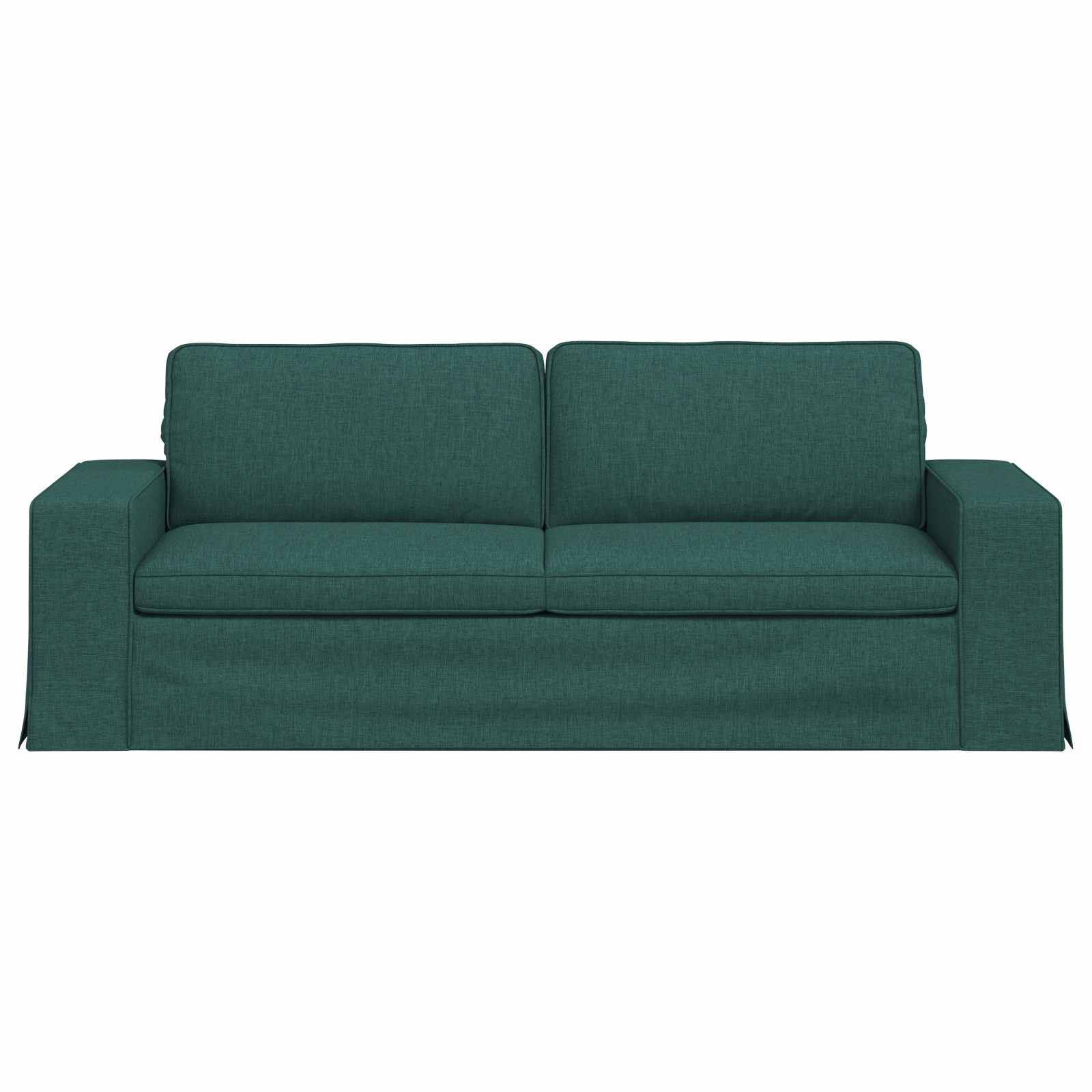 Sofa Tamnozelena 222 x 80 x 82 cm tkanina