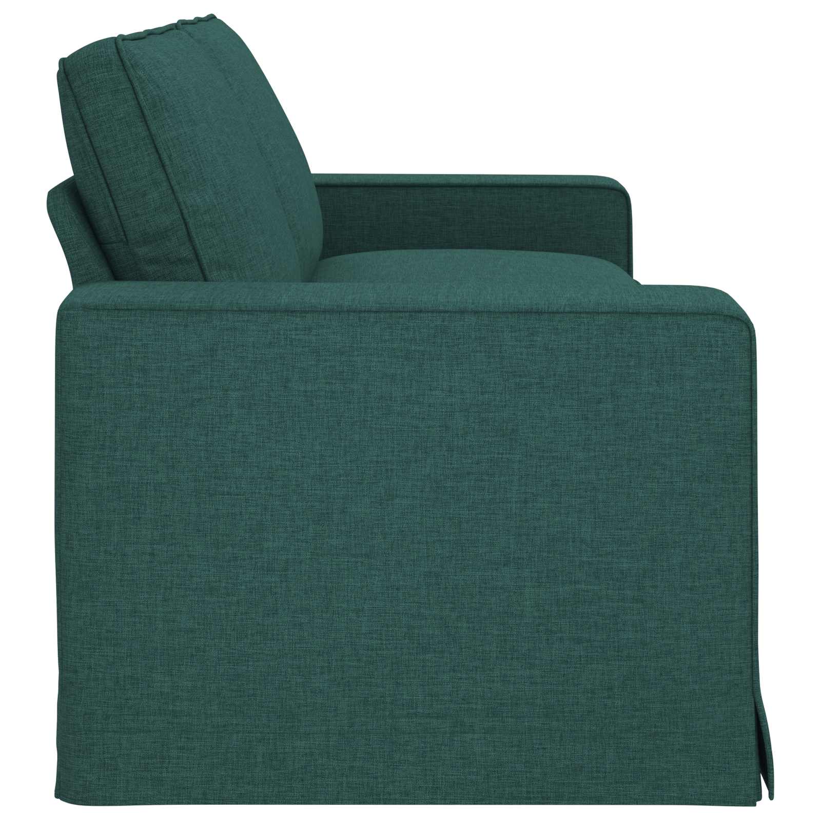 Sofa Tamnozelena 222 x 80 x 82 cm tkanina