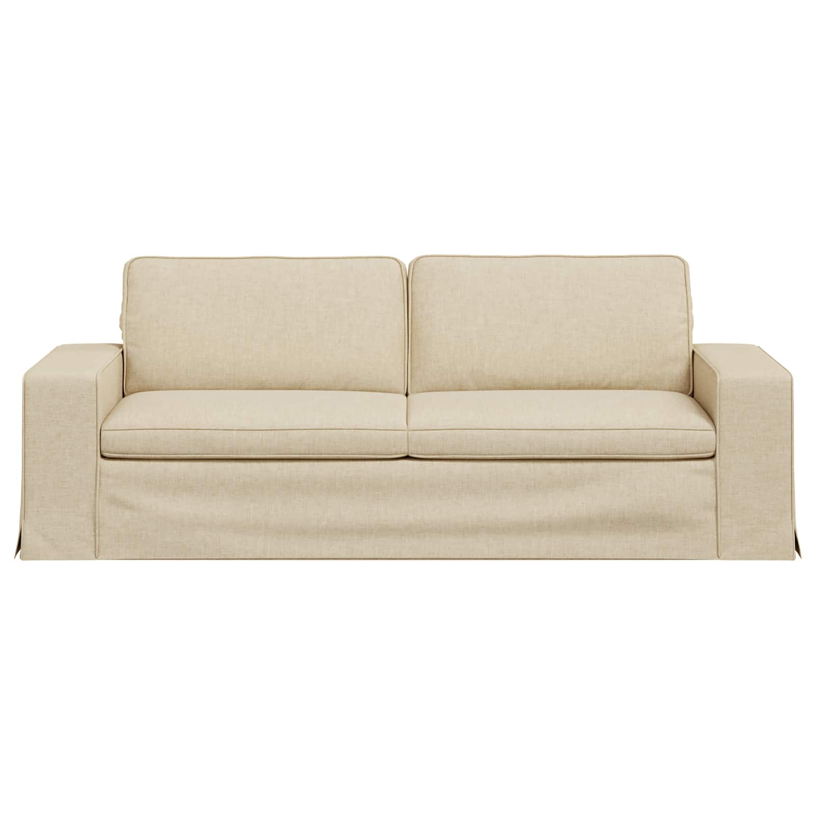 Sofa Krema 222 x 80 x 82 cm tkanina
