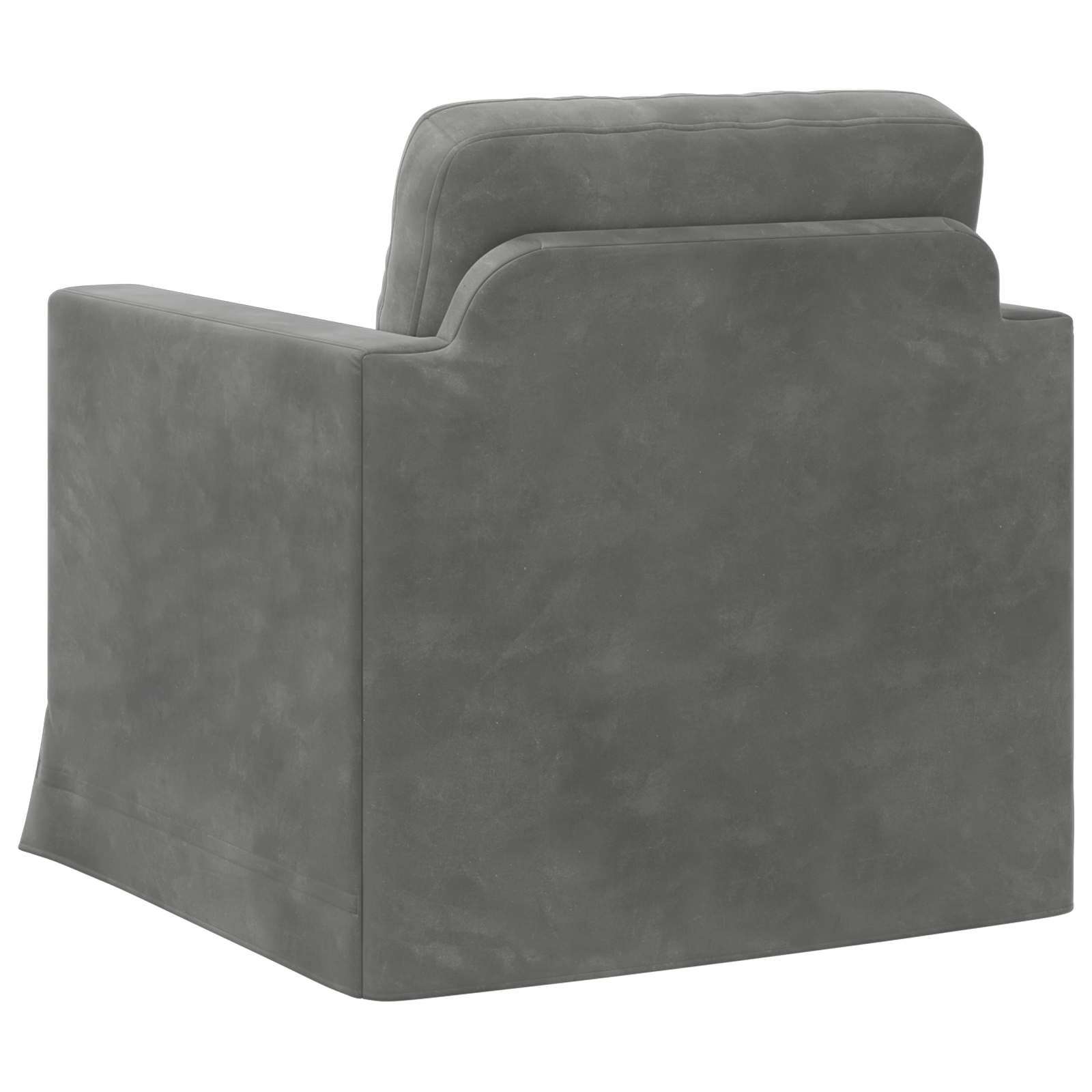 Sofa Tamno siva 78 x 78 x 80 cm Baršun