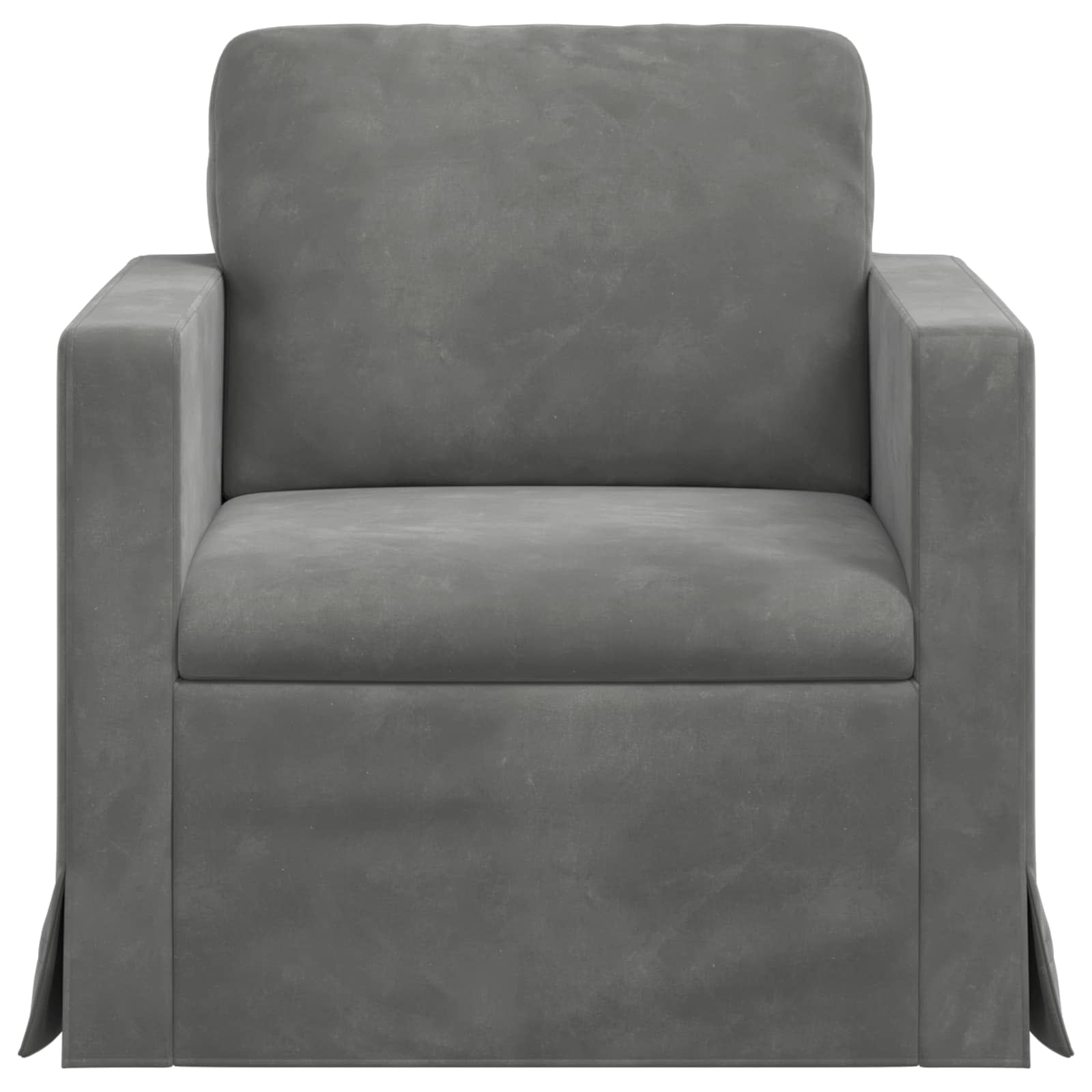 Sofa Tamno siva 78 x 78 x 80 cm Baršun