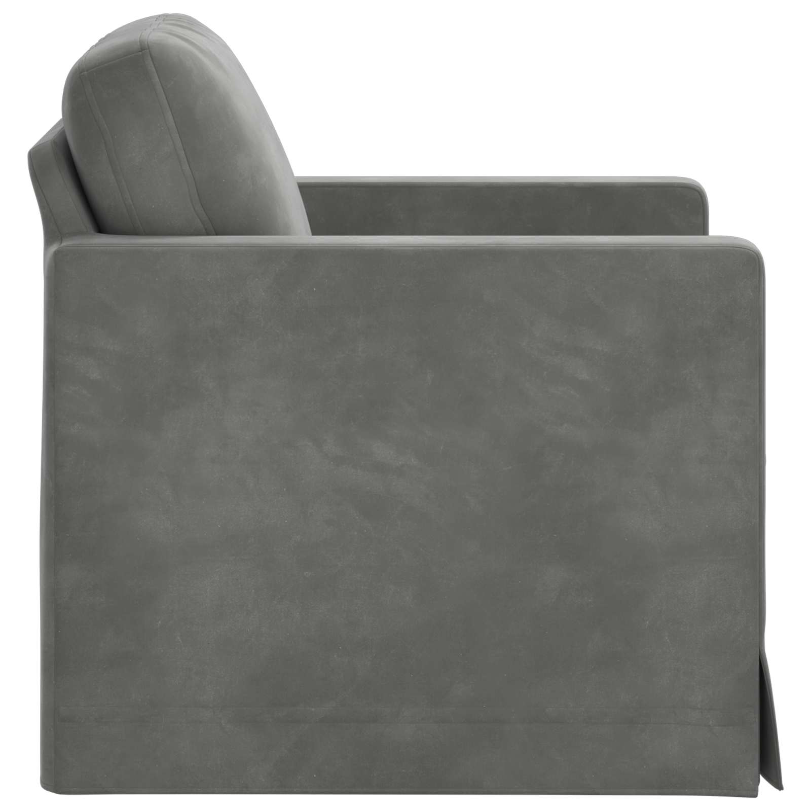 Sofa Tamno siva 78 x 78 x 80 cm Baršun