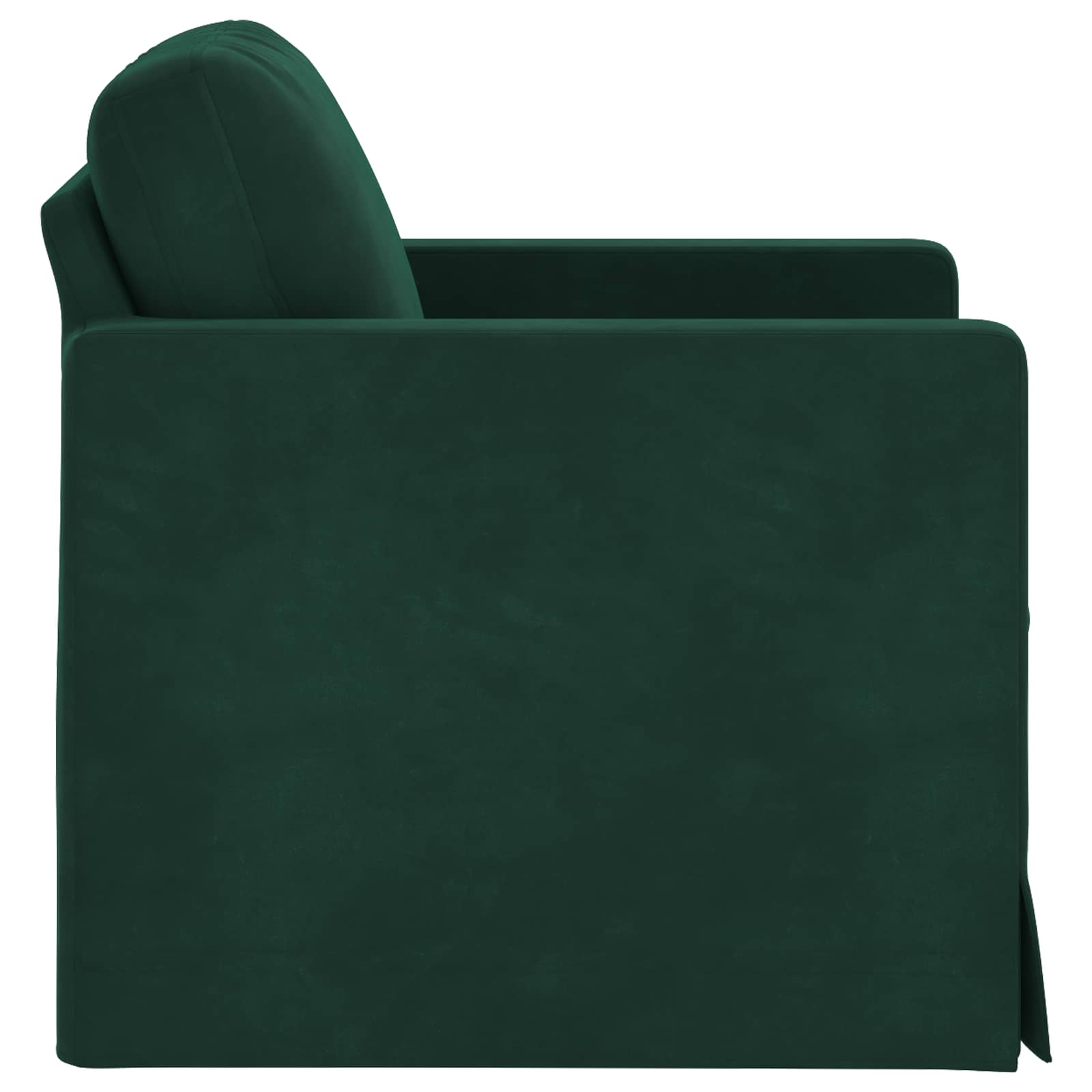 Sofa Tamnozelena 78 x 78 x 80 cm Baršun
