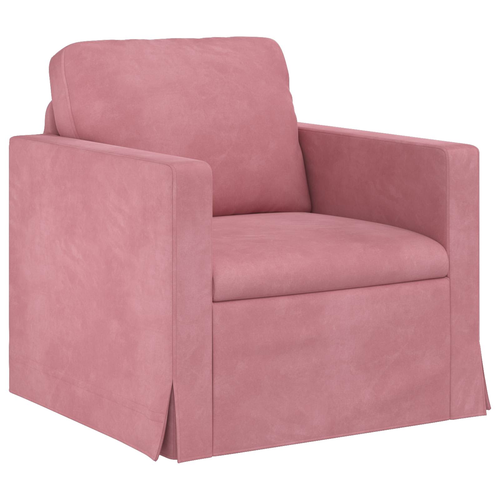 Sofa Ružičasta 78 x 78 x 80 cm Baršun