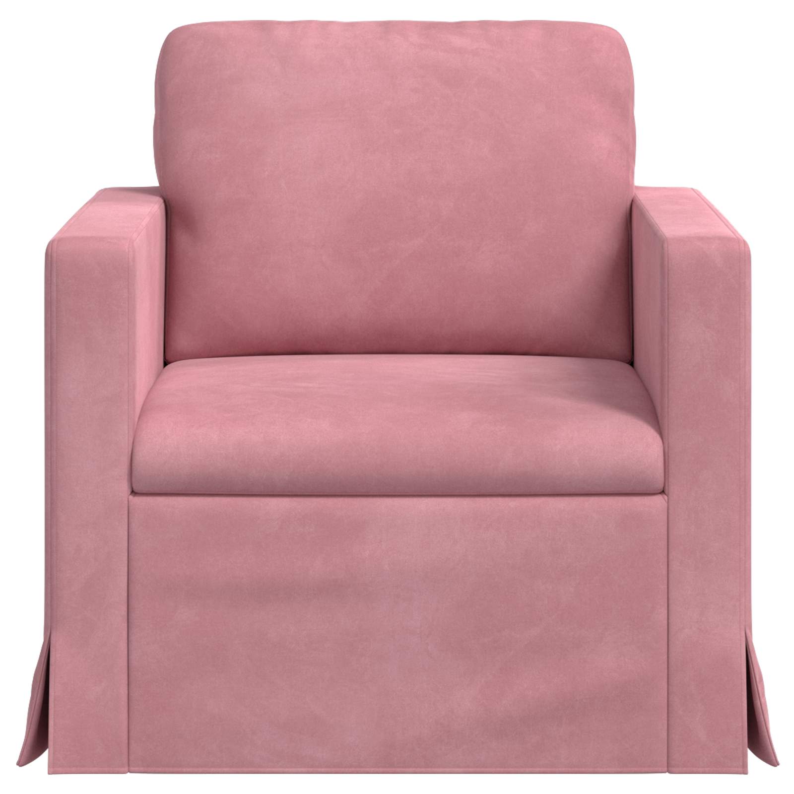 Sofa Ružičasta 78 x 78 x 80 cm Baršun