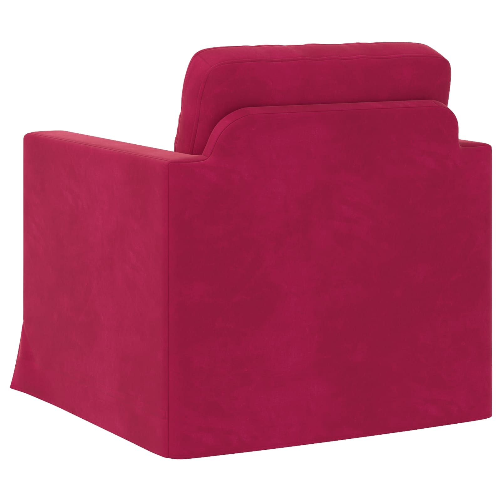 Sofa Vinska crvena 78 x 78 x 80 cm Baršun