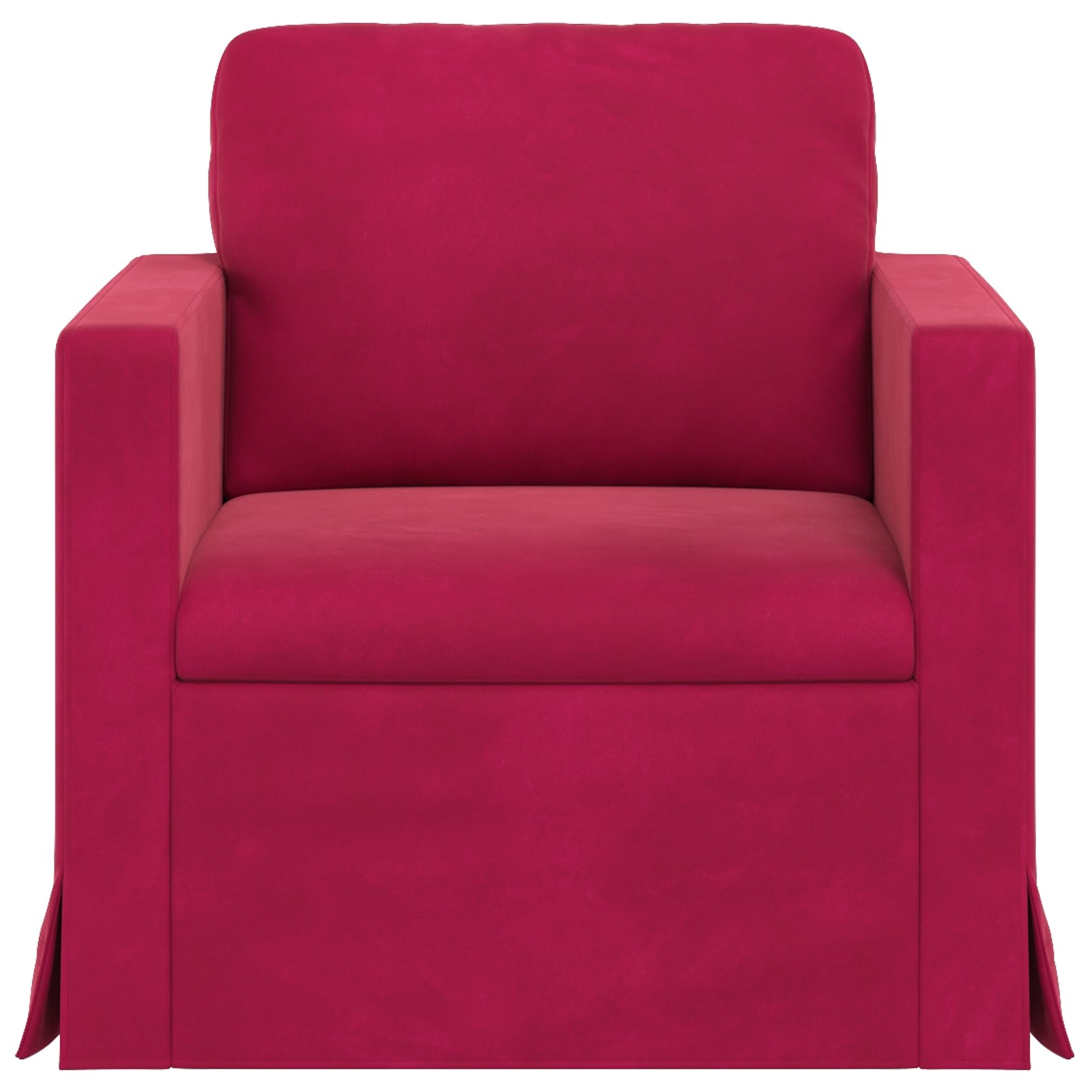 Sofa Vinska crvena 78 x 78 x 80 cm Baršun