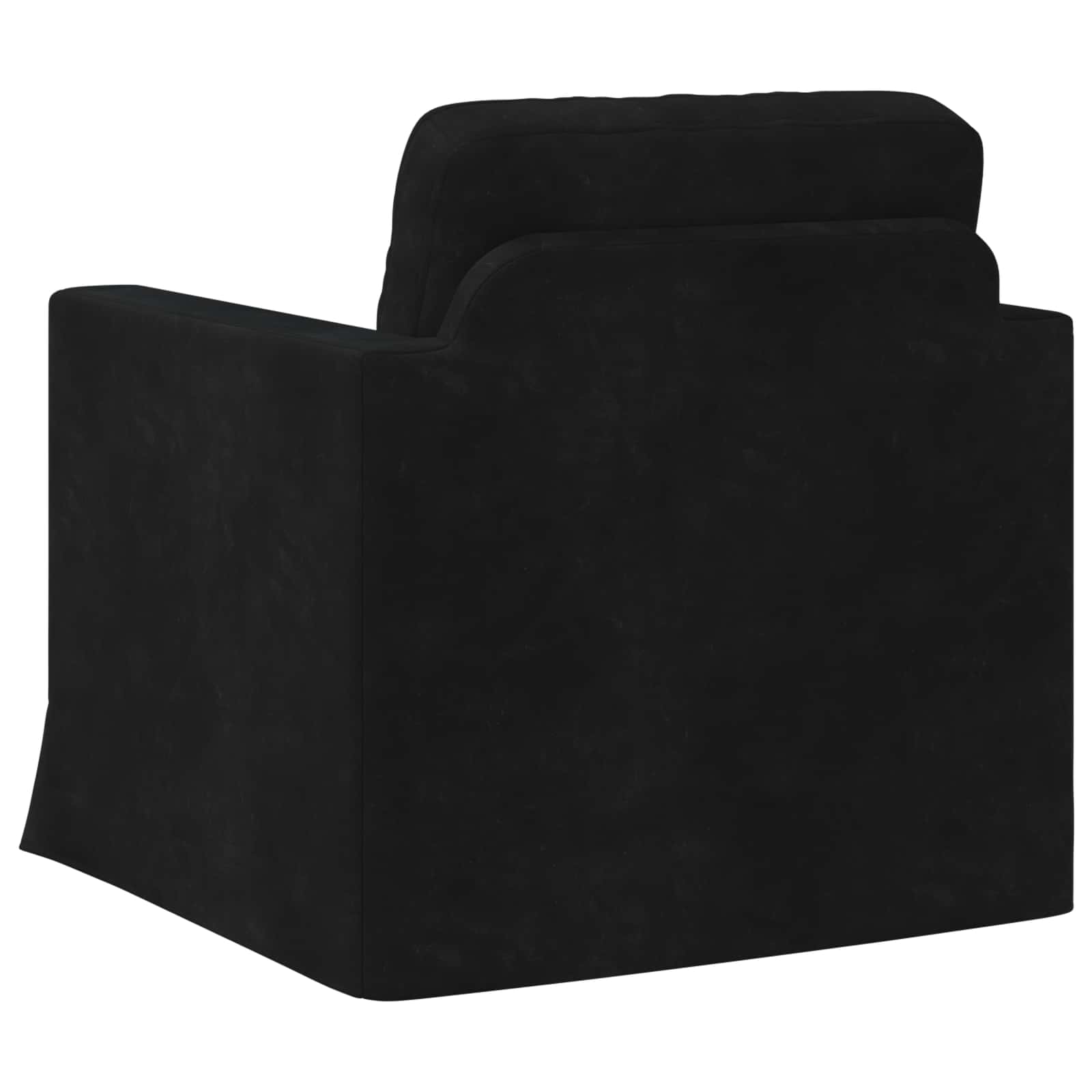 Sofa Crna 78 x 78 x 80 cm Baršun