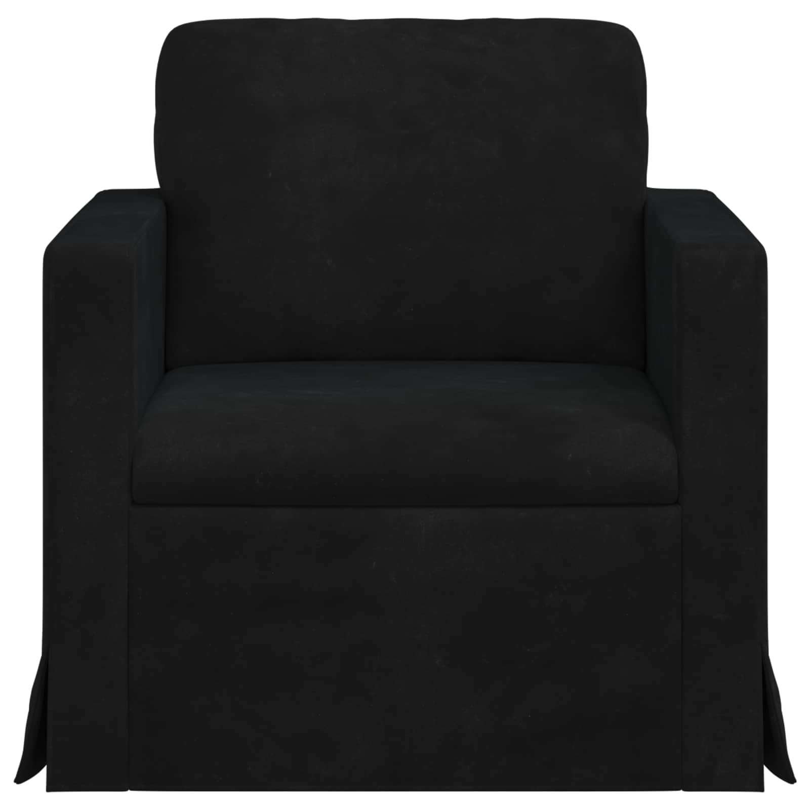 Sofa Crna 78 x 78 x 80 cm Baršun