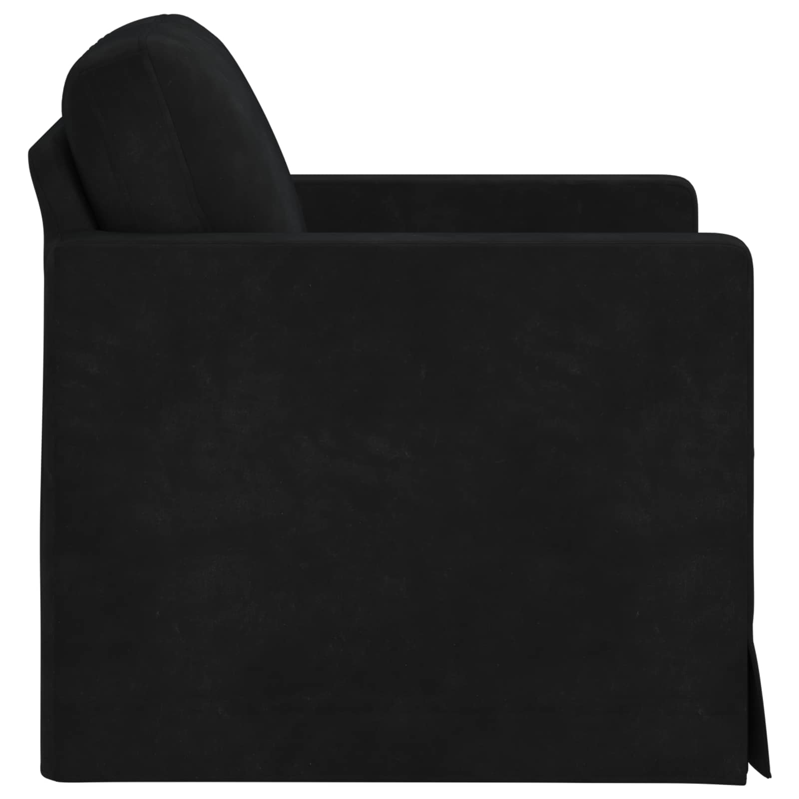 Sofa Crna 78 x 78 x 80 cm Baršun