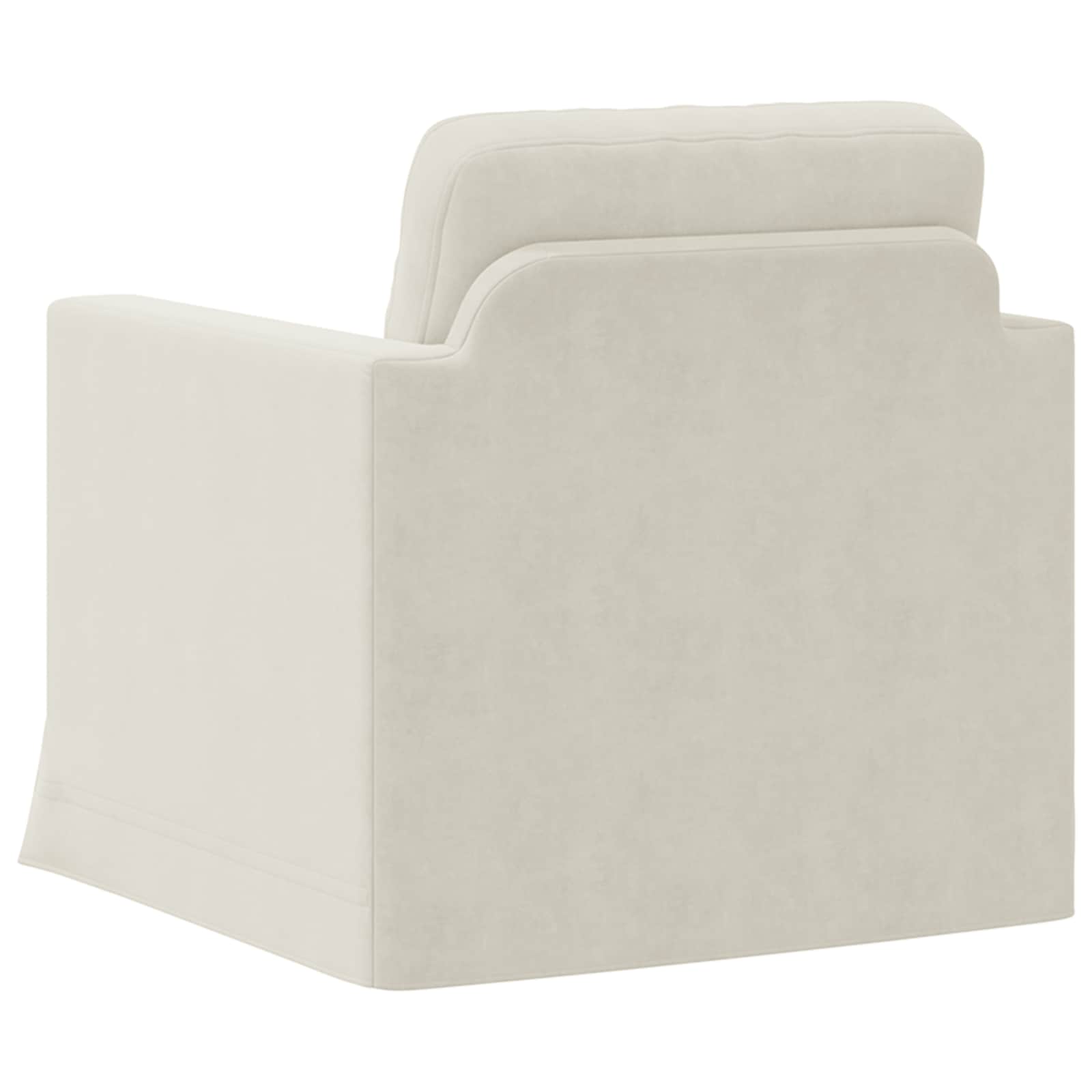 Sofa Krema 78 x 78 x 80 cm Baršun