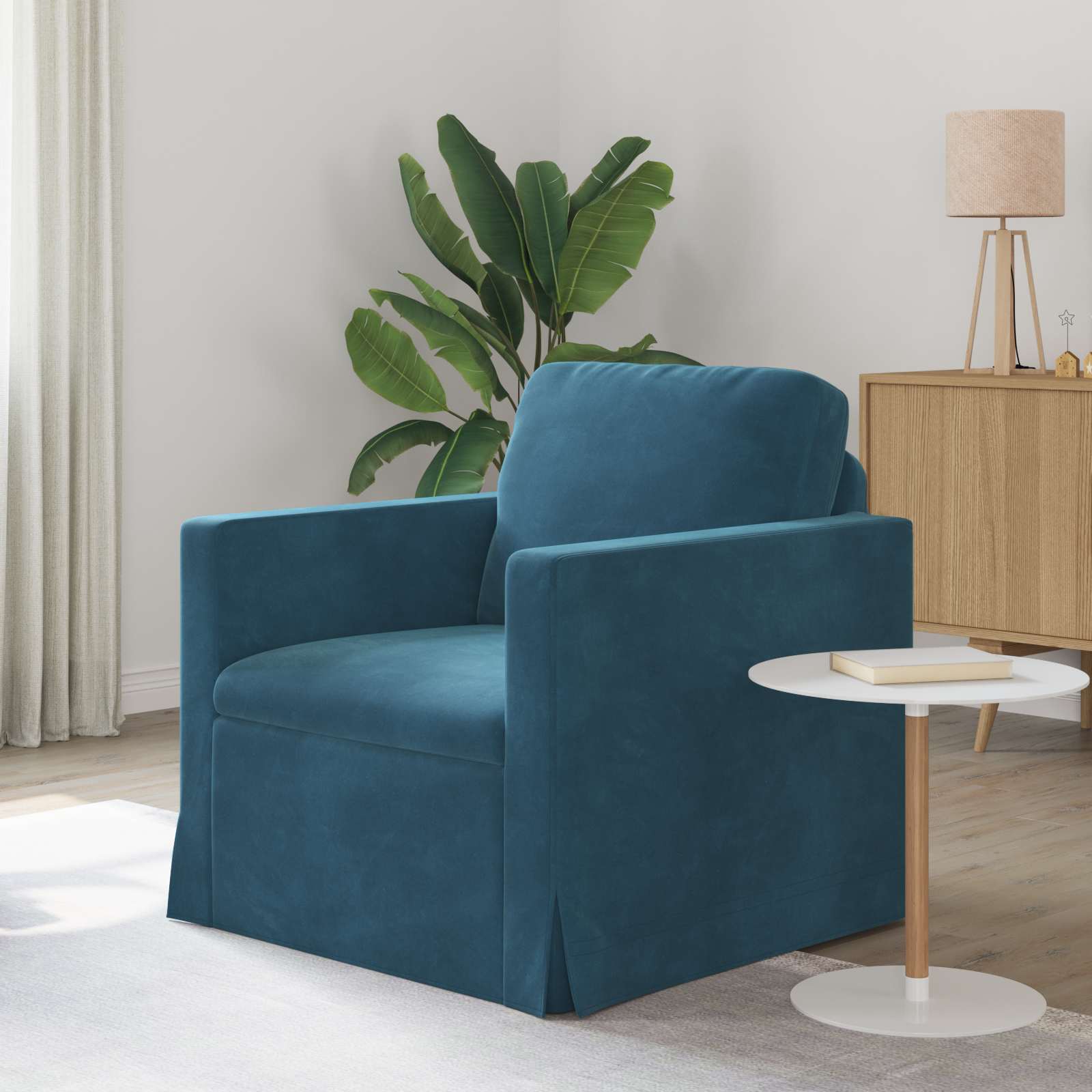 Sofa Plava 78 x 78 x 80 cm Baršun