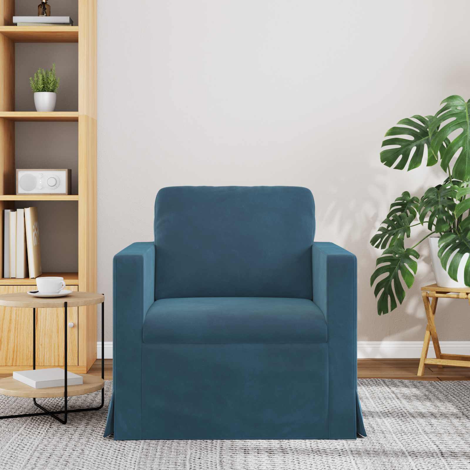Sofa Plava 78 x 78 x 80 cm Baršun