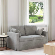 Sofa Svijetlo siva 138 x 78 x 80 cm Baršun