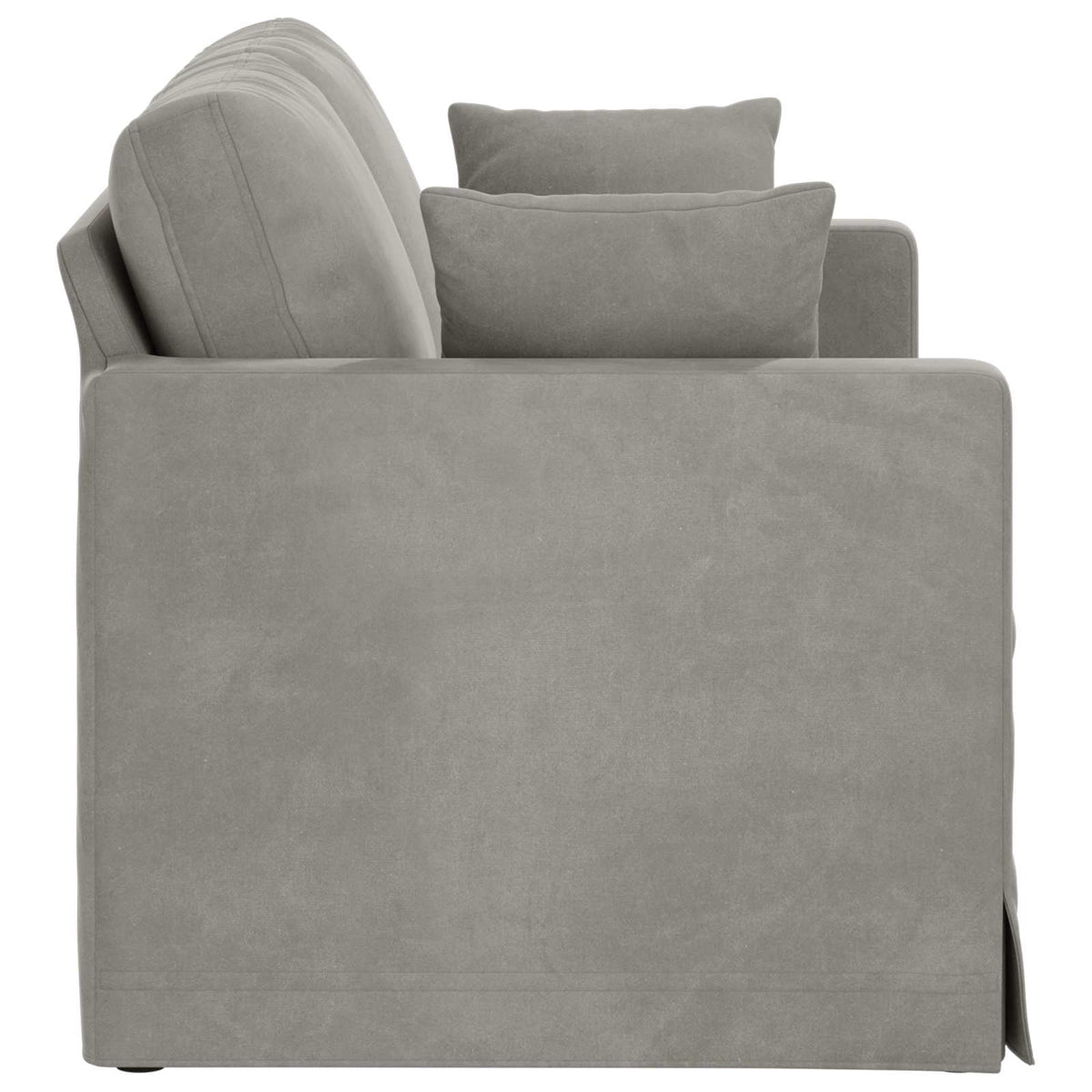 Sofa Svijetlo siva 138 x 78 x 80 cm Baršun