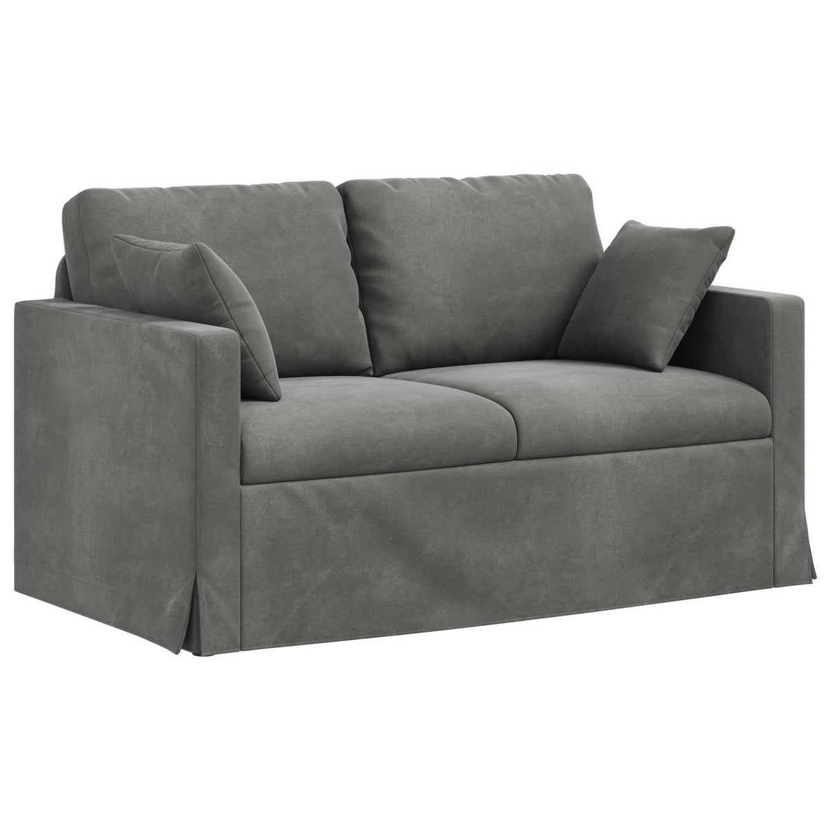 Sofa Tamno siva 138 x 78 x 80 cm Baršun
