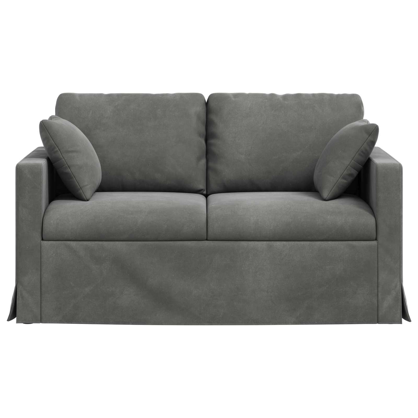 Sofa Tamno siva 138 x 78 x 80 cm Baršun