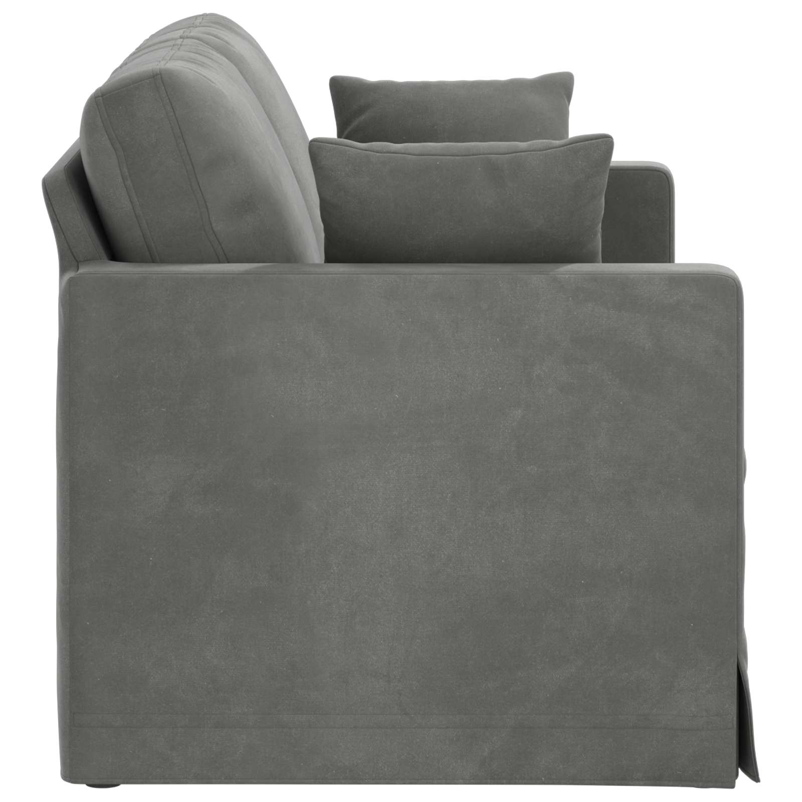 Sofa Tamno siva 138 x 78 x 80 cm Baršun