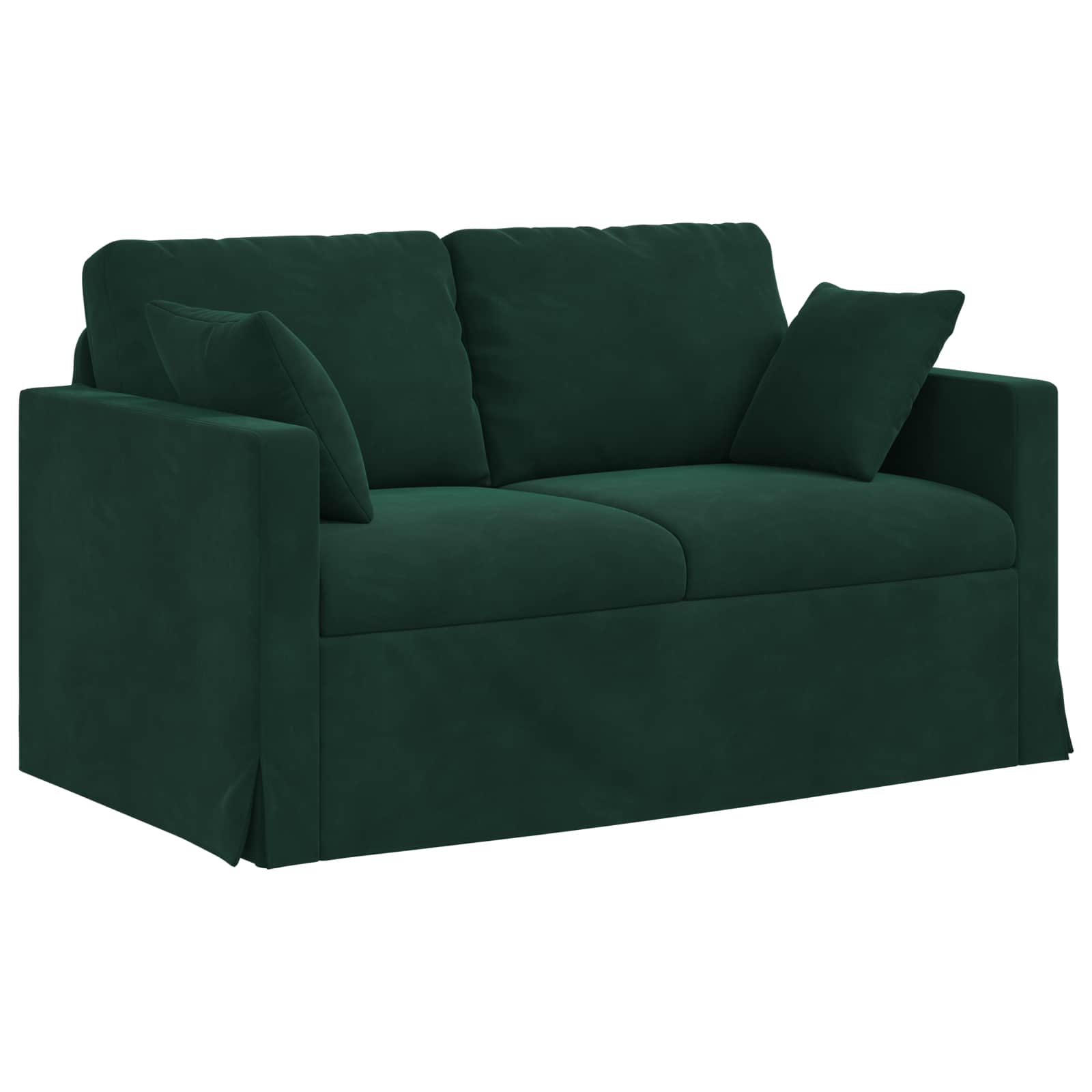 Sofa Tamnozelena 138 x 78 x 80 cm Baršun