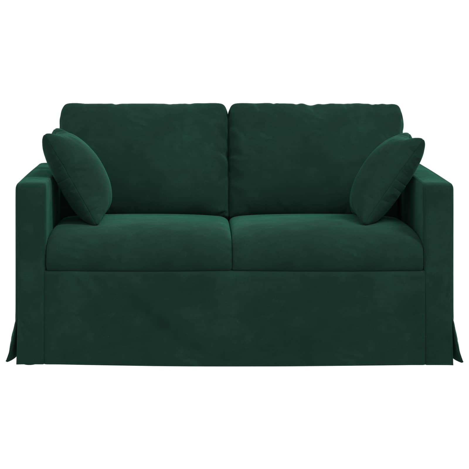 Sofa Tamnozelena 138 x 78 x 80 cm Baršun