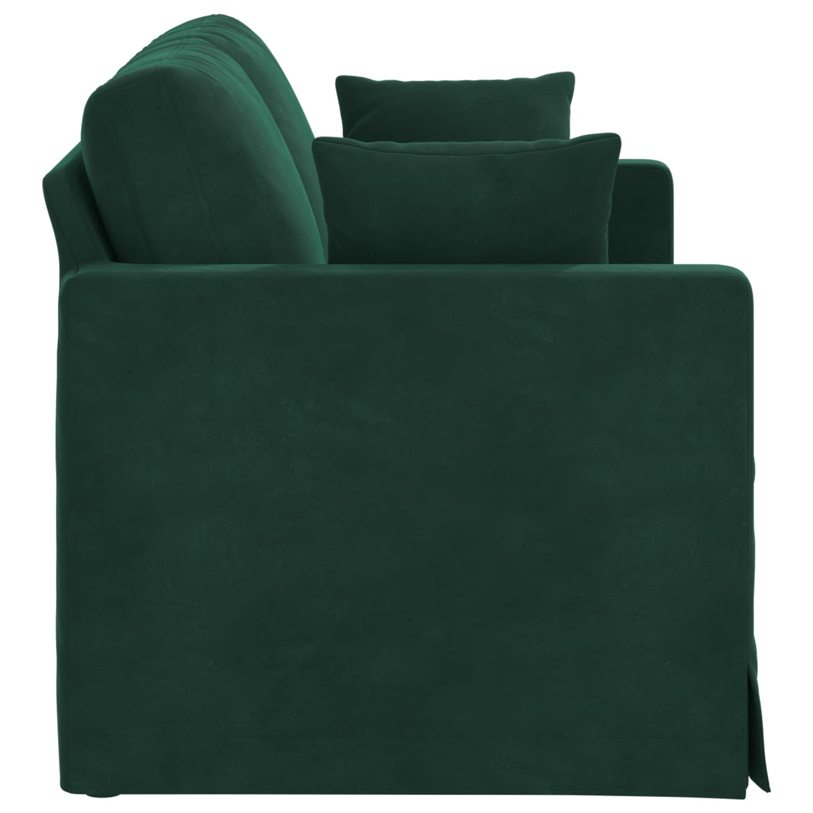 Sofa Tamnozelena 138 x 78 x 80 cm Baršun