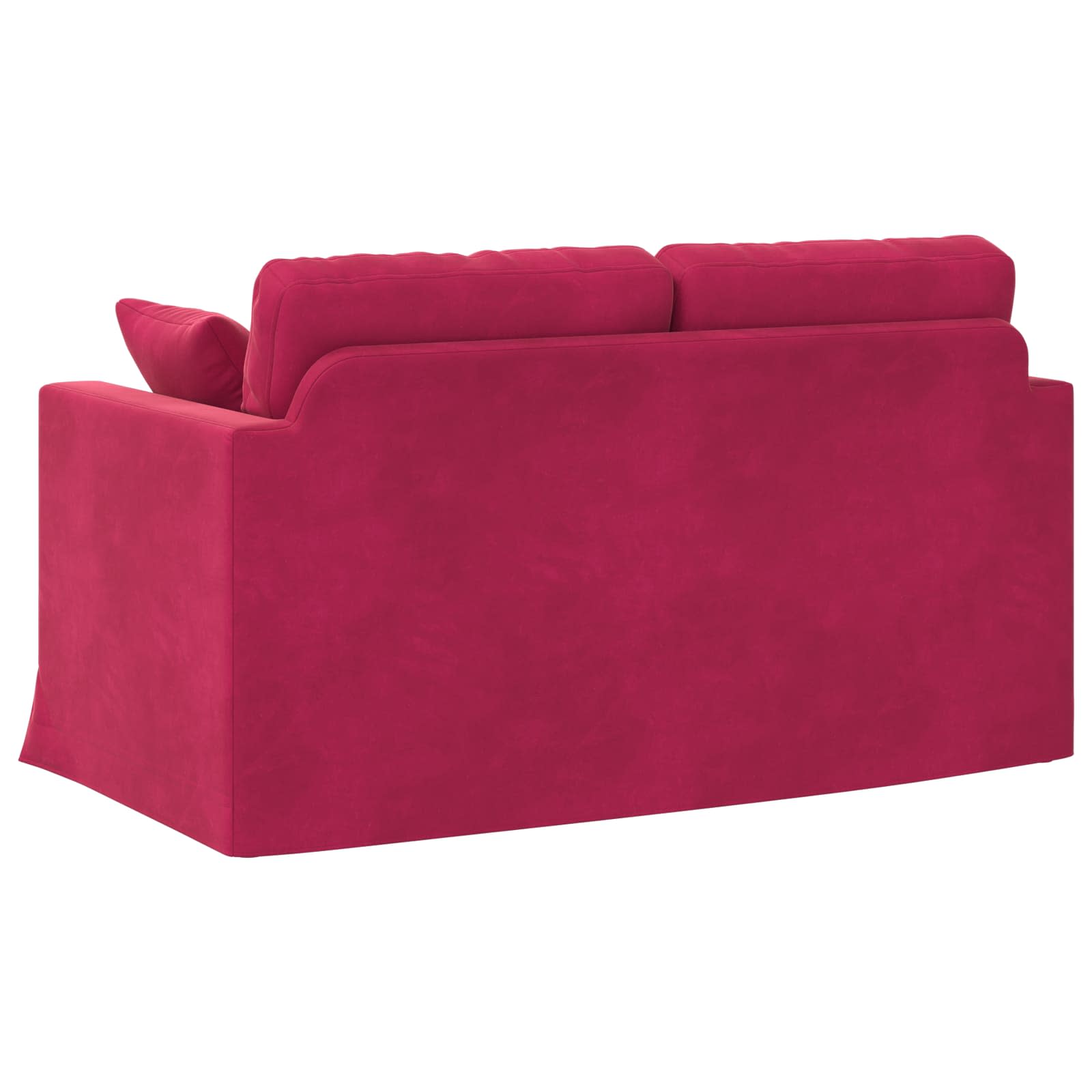 Sofa Vinska crvena 138 x 78 x 80 cm Baršun