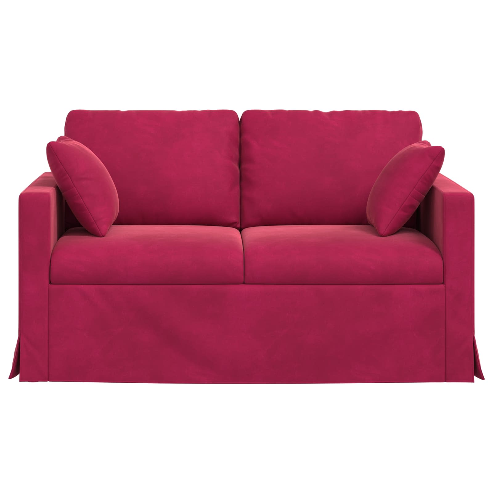 Sofa Vinska crvena 138 x 78 x 80 cm Baršun
