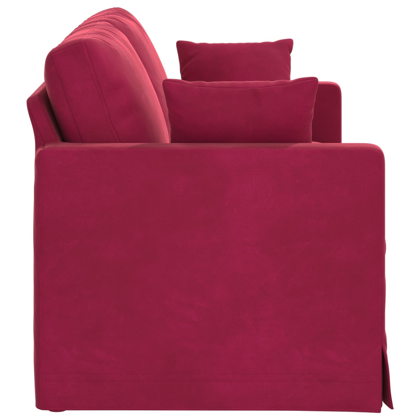 Sofa Vinska crvena 138 x 78 x 80 cm Baršun