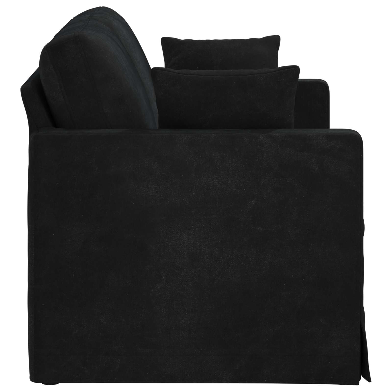 Sofa Crna 138 x 78 x 80 cm Baršun