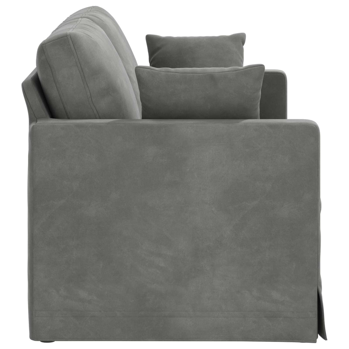 Sofa Tamno siva 158 x 78 x 80 cm Baršun
