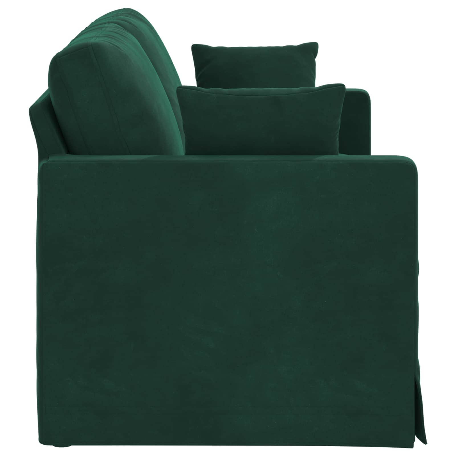 Sofa Tamnozelena 158 x 78 x 80 cm Baršun