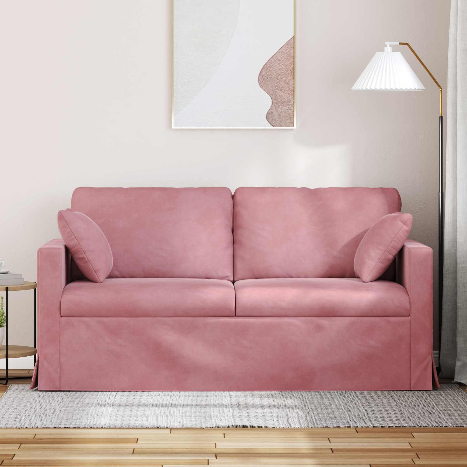 Sofa Ružičasta 158 x 78 x 80 cm Baršun