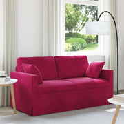 Sofa Vinska crvena 158 x 78 x 80 cm Baršun