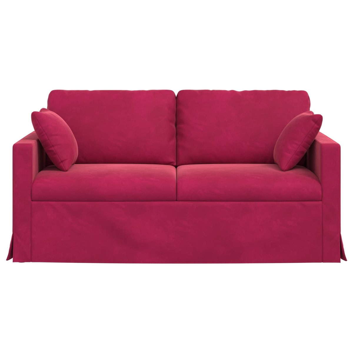 Sofa Vinska crvena 158 x 78 x 80 cm Baršun