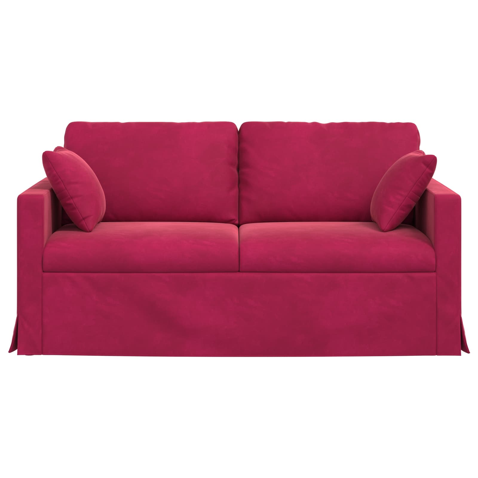 Sofa Vinska crvena 158 x 78 x 80 cm Baršun