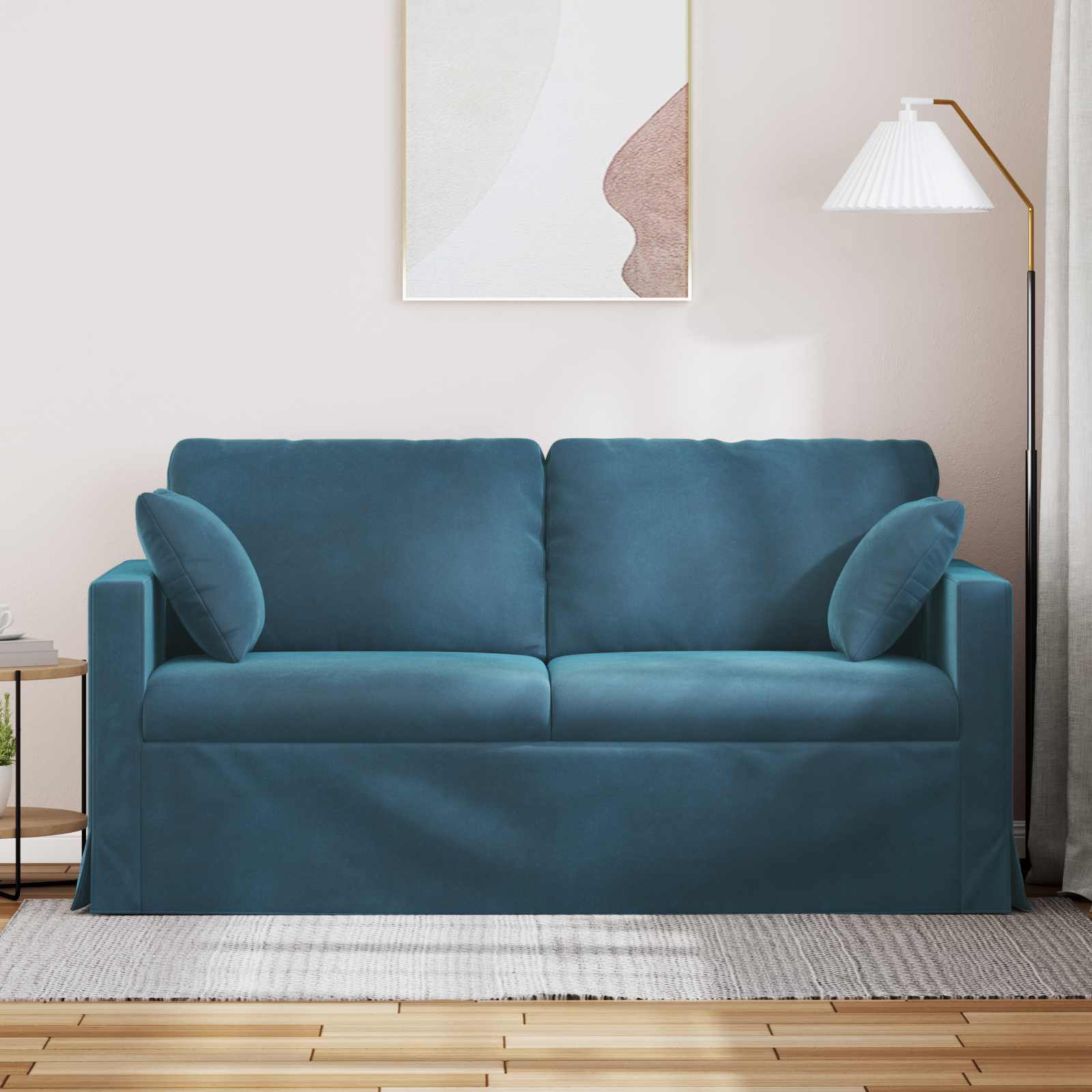 Sofa Plava 158 x 78 x 80 cm Baršun