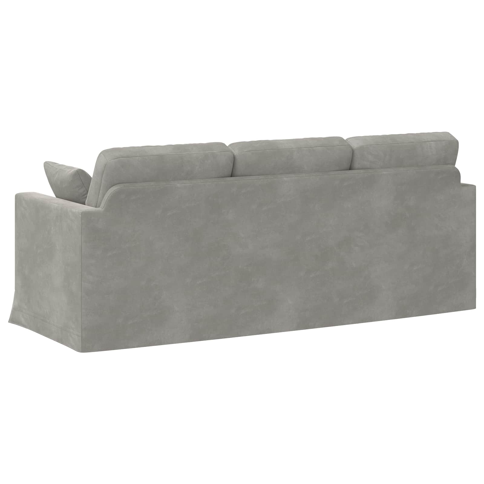 Sofa Svijetlo siva 198 x 78 x 80 cm Baršun