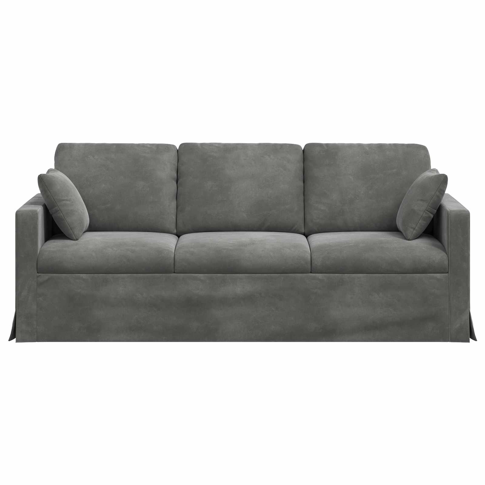 Sofa Tamno siva 198 x 78 x 80 cm Baršun