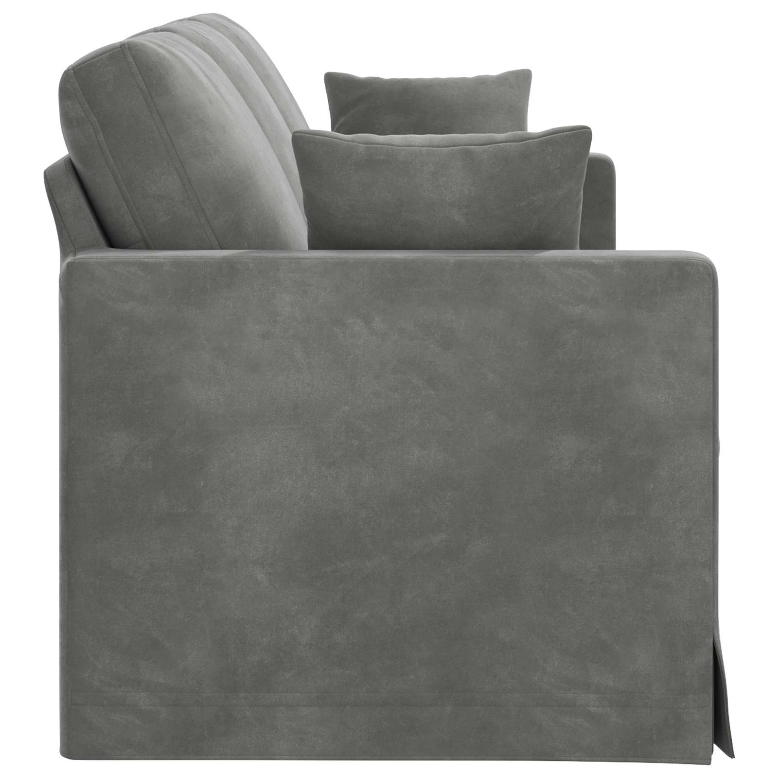 Sofa Tamno siva 198 x 78 x 80 cm Baršun