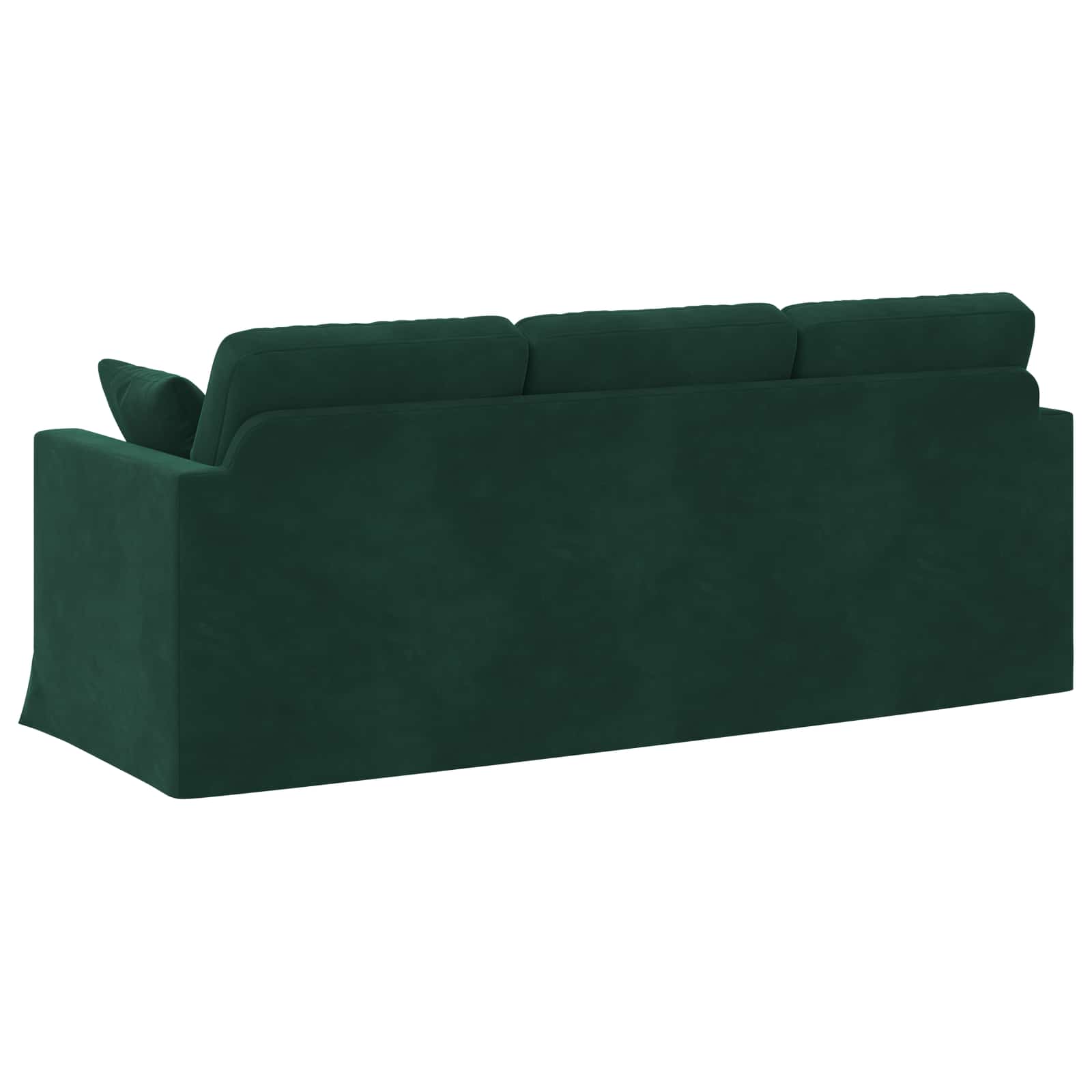 Sofa Tamnozelena 198 x 78 x 80 cm Baršun