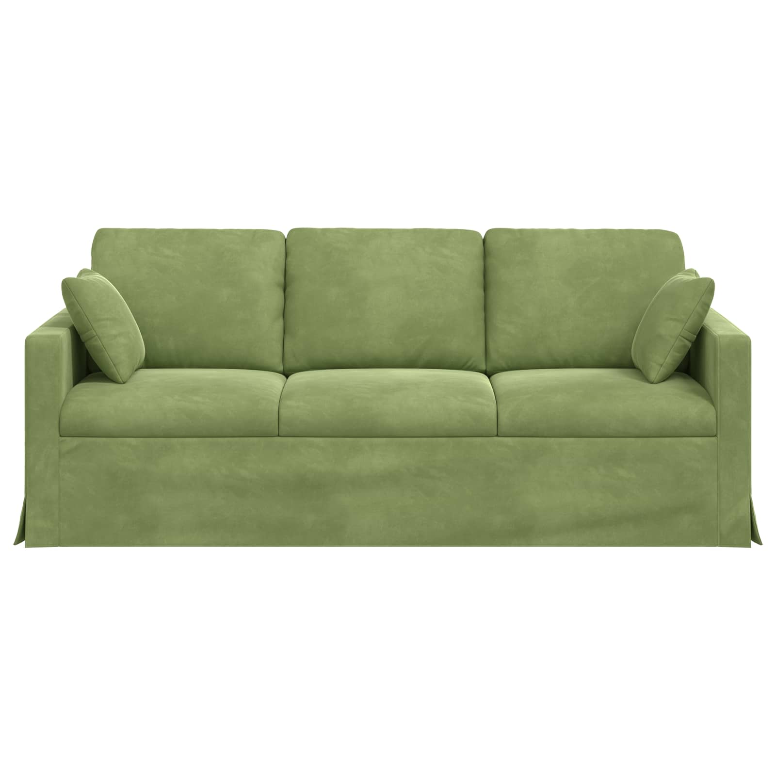 Sofa Svijetlo zelena 198 x 78 x 80 cm Baršun