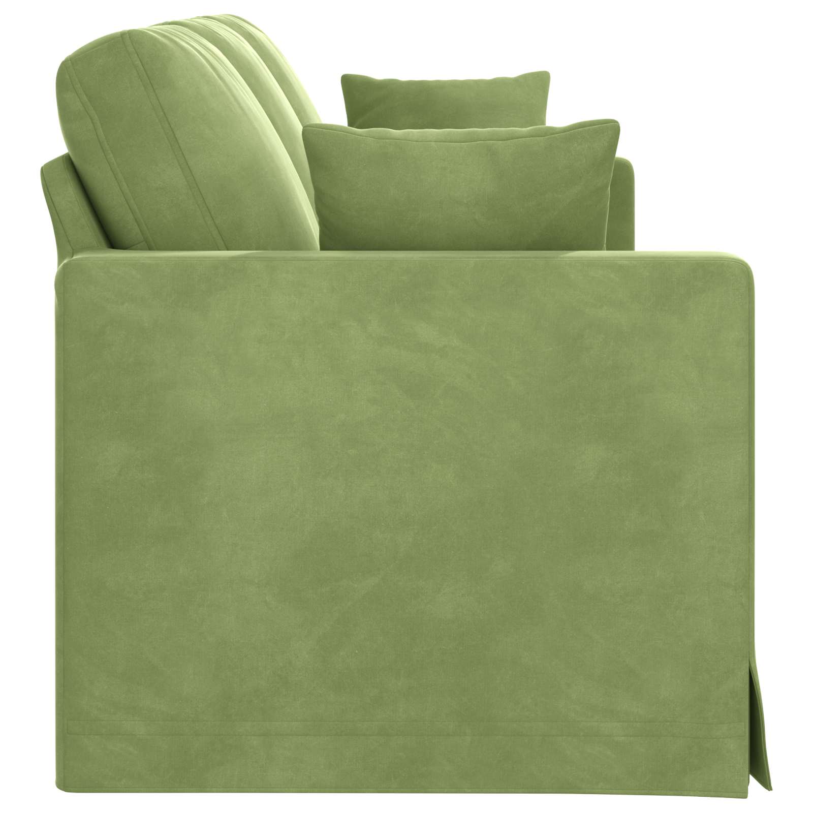 Sofa Svijetlo zelena 198 x 78 x 80 cm Baršun