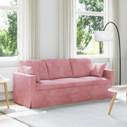 Sofa Ružičasta 198 x 78 x 80 cm Baršun