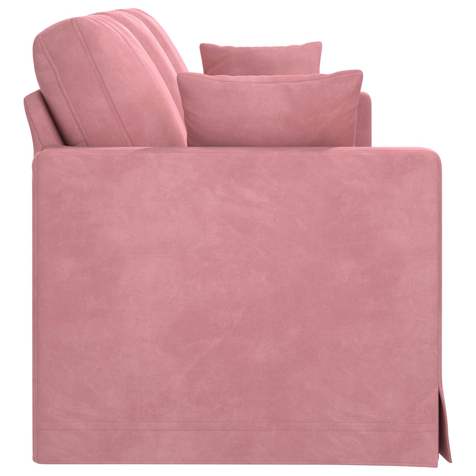 Sofa Ružičasta 198 x 78 x 80 cm Baršun